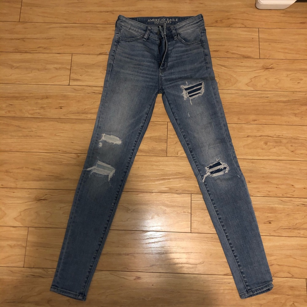 American Eagle super stretch super hi-rise jegging